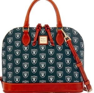 Authentic Dooney & Bourke Raiders Purse